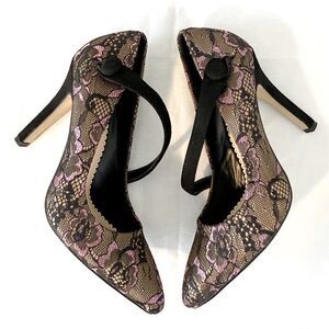 NWOT Madison by Shoe Dazzle Devany Lace Pumps